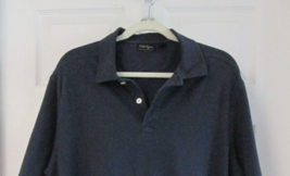 Walter Hagen 100% Pima Cotton Short Sleeve Golf Polo Shirt (Xl) Navy Blue Euc - £11.87 GBP