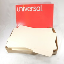 Universal 15121 Folders 1/3 Cut Tab Legal Size Manilla 1st Position only... - $6.00