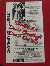 Cannabyss Leaflet May 1995 - £43.81 GBP