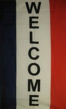 3x5 Foot Message Flag Welcome (Vertical) - £3.89 GBP