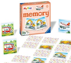 Ravensburger Vehicles My First Memory® Game for Kids Ages 2 and Up  A Fun & Fas - $9.89