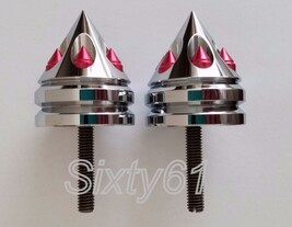 GSXR 750 Bar Ends Suzuki Chrome Red 1997-2015 2016 2017 2018 2019 2020 2... - €19,30 EUR