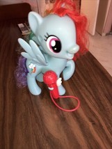 My Little Pony Singing Rainbow Dash Play &amp; Sing Along W/Mic Karaoke - £10.51 GBP