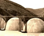 RPPC Coolidge Dam Arizona AZ #90 1940s EKC Vtg Postcard Frasher&#39;s M12 - £12.80 GBP