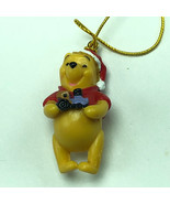 WINNIE POOH CHRISTMAS ORNAMENT Walt Disney figurine friends miniature to... - £7.39 GBP