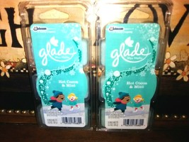 Glade Wax Melts HOT COCOA MINT 2 packs 12 Total Tarts - $19.57