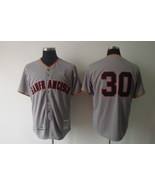 SF Giants #30 Orlando Cepeda Jersey Old Style Uniform Gray - $45.00