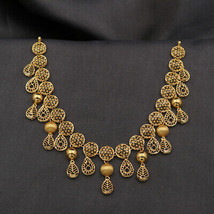 22k Print Solid Gold 21/4.0cm Necklace Earring Sets sister Hot Selling Jewelry - £3,346.67 GBP