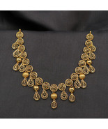 22k Print Solid Gold 21/4.0cm Necklace Earring Sets sister Hot Selling J... - £3,273.34 GBP