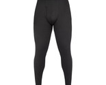 Wrangler Men&#39;s Heavy Weight Moisture Wicking Waffle Thermal Pant Black S... - $21.77