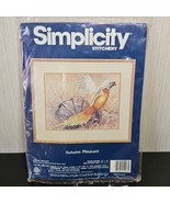 Vintage Needle Craft Crewel Embroidery Kit Simplicity Stitchery Autumn P... - $249.09 MXN