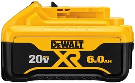 6.0Ah Dewalt 20V Max Premium Battery (Dcb206). - $124.98