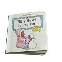 Bitty Bears Frosty Fun Childrens Board Book Press-On Pictures - $14.40