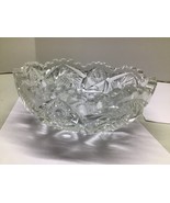 Antique brilliant glass crystal ABP fruit Bowl suspected Libbey crystal - $27.72