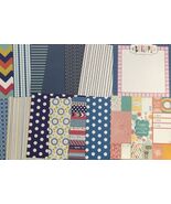 Scrapbooking Paper Lots of 30 12x12&quot; Sheets Set #38 - Cardstock Sheets - $19.57 CAD