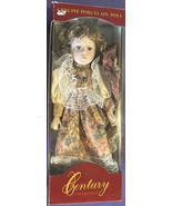 Gentry Collection Genuine Porcelain Doll - Redish Brown Color Hair With Freckles