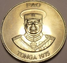 Rare Gemstone UNC Tonga 1975 f.a. O. Pa&#39; Anga ~ 13,000 Mint Only ~ 100 Palms-... - £20.80 GBP