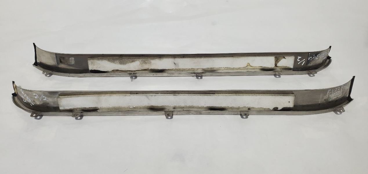Pair of Aluminum "Speed" Doorsills OEM 2010 Bentley Continental GT Item image 11