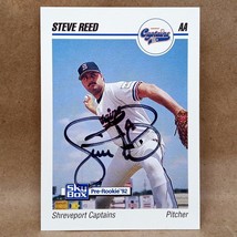 1992 SkyBox AA #261 Steve Reed SIGNED Autograph Pre-Rookie Shreveport Ca... - €1,67 EUR