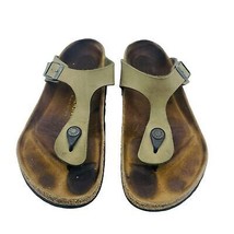 Birkenstock Sandals Women’s 8 Tan Gizeh - $49.00