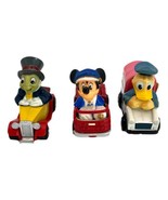 Walt Disney Matchbox Lesney Lot 3 Diecast Cars Donald Mickey Jiminy Vint... - $39.54