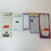 1980&#39;s New Sealed Magnetic Notepad Memo Note Pad Magnets Pads Lot of 5 - £7.87 GBP