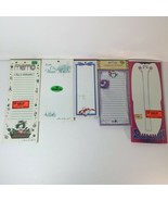 1980&#39;s New Sealed Magnetic Notepad Memo Note Pad Magnets Pads Lot of 5 - £7.74 GBP