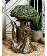 Ebros Celtic Sacred Moon Triple Goddess Maiden Under Tree of Life Statue... - $42.52 CAD