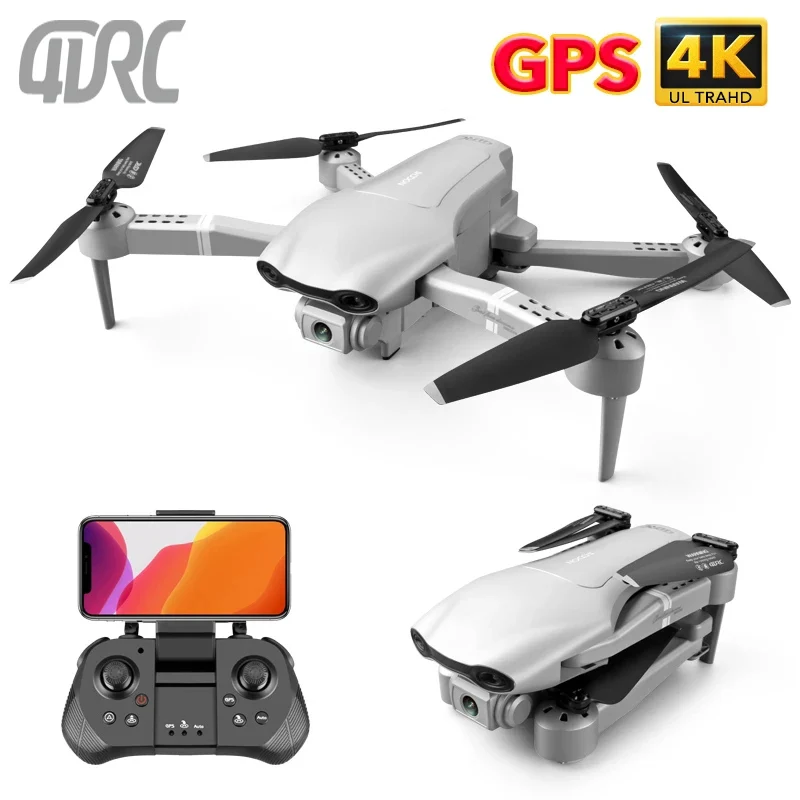 4DRC F3 drone GPS 4K live video FPV quadrotor flight 25 minutes rc distance 500m - £95.02 GBP+