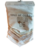 Set of 5 Bandana Baby Drool Bibs Soft Elephants Cotton Polyester Kyle &amp; ... - £7.83 GBP
