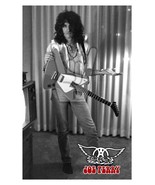 AEROSMITH 1980 JOE PERRY PHOTO BW POSTER 11x17 POP ROCK ART GUITAR HERO ... - $11.20