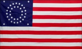 1839 american flag 35 stars circle thumb200