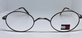 Tommy Hilfiger Round Eyewear Rare Unique Eyeglasses CASE Included - $133.24