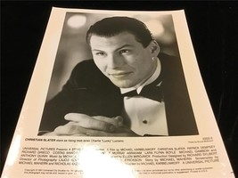 Movie Still Mobsters 1991 Christian Slater 8 x10 B&amp;W - £11.94 GBP