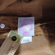 NOBO Women's Brown Corduroy Jeans High Waisted Sculpted Skinny Juniors 9 (26×27) image 5