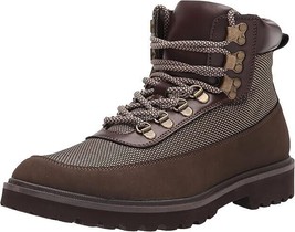 Kenneth Cole REACTION Men&#39;s Klay Lug Combat Boot -Espresso - Size 8.5 M - $47.42 CAD