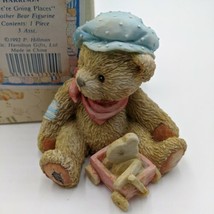 Enesco Cherished Teddies 911739 Harrison We&#39;re Going Places 1992 Figurine - £7.90 GBP