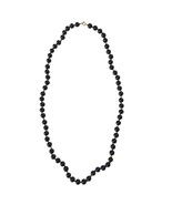 Faux Shadow Pearl Onyx Beaded Necklace Elegant Evening Womens Costume Je... - $27.72
