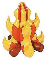 Inflatable Campfire Prop Halloween Decor Haunted House Campground Witch ... - $252.42 MXN