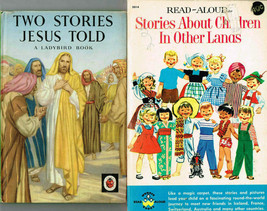 Stories About Children in Other Lands + Two Stories Jesus Told, A Ladybird Book - £6.15 GBP