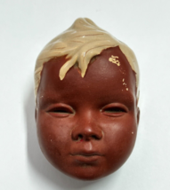 Vintage  Cortendorf Wall Mask Rockabilly Ceramics Wall Head Boy Child 50s German - £39.95 GBP