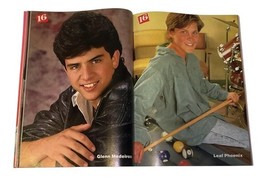 16 Magazine October 1987 Menudo Glenn Meideros River Phoenix Kirk Cameron image 5