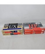 Lot of 4 Sony Cassette Tapes UX90 and HF90 New Sealed in Package - €16,94 EUR