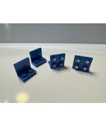 Blue Minifigure Magnet Stand Set OF 4 - $10.00