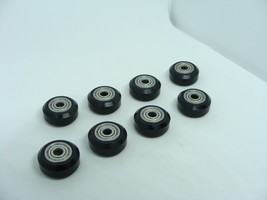 8Pc Pack Lot 625ZZ POM Plastic Wheel Pulley Ball Bearing for 3D Printer 24mm 1in - £11.87 GBP