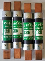 Lot of 4 Cefcon CRN70 Dual Element Time Delay Fuse 70 Amps Class K-5 - £21.84 GBP