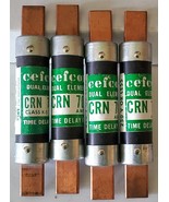 Lot of 4 Cefcon CRN70 Dual Element Time Delay Fuse 70 Amps Class K-5 - $39.64 CAD
