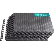 Yes4All interlocking Exercise Foam floor mats, for Gym Equipment  Eva Ti... - £36.33 GBP