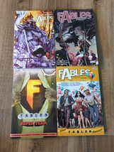 lot of 4 Vertigo Fables paperback Graphic Novels Homelands Super Team Cr... - £12.46 GBP