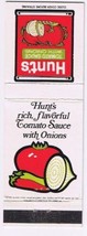 Matchbook Cover Hunt&#39;s Tomato Sauce Braised Short Rib Casserole Recipe - $1.97